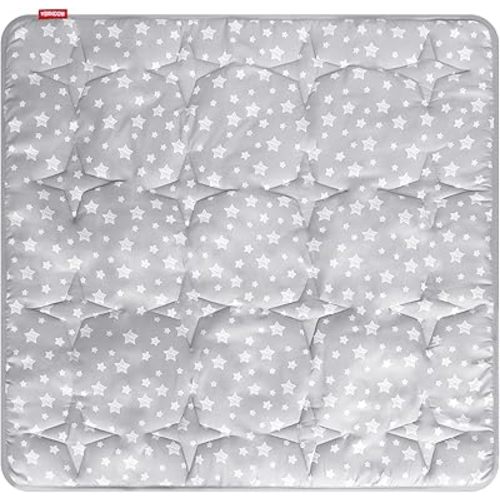 Kids Play Mat for Indoor and Outdoor Playhouse Tent, Toddler Mat Pad Fitted for 47x47 Inch Kids Indoor and Outdoor Fun Playtime Tent, Star Print Baby Nursery Quilted Rug