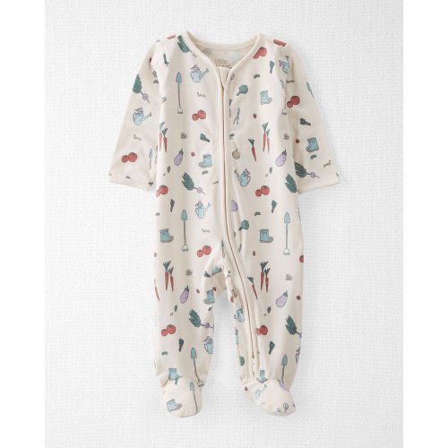Baby Organic Cotton Sleep & Play Pajamas
 - Little Planet | Carter's