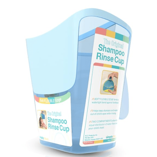 Shampoo Rinse Cup for Kids | Baby Bath Pail | Tear Free Baby Rinser Pail