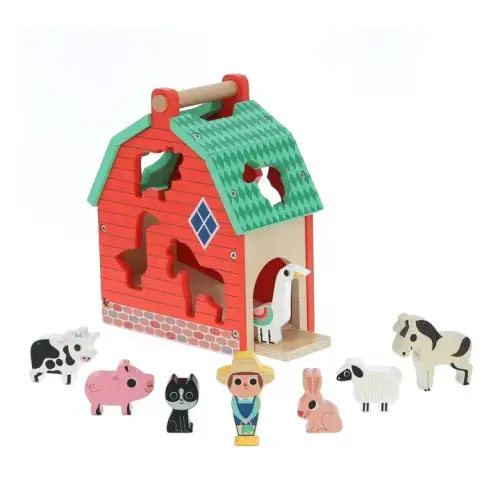 Shape-Sorting Farmhouse - Ingela P.Arrhenius