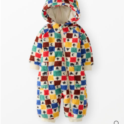 Baby Holiday Marshmallow Fleece Romper | Hanna Andersson