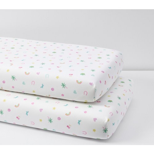 Stoney Clover Lane  Organic Crib Fitted Sheet