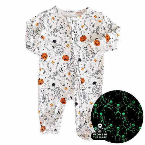Halloween Zipper Footies