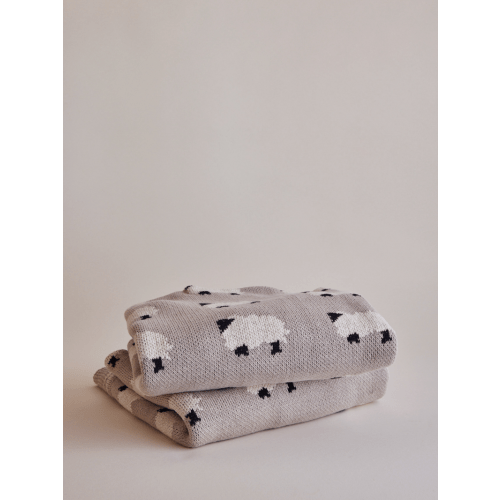 Baby Blanket with Sheep – Market by Modern Nest