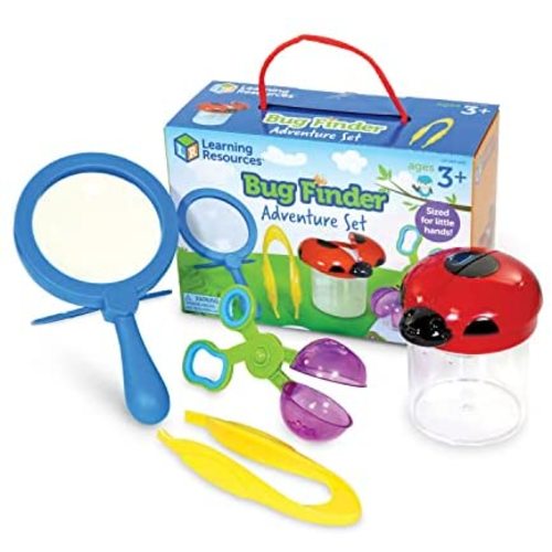 Learning Resources Bug Finder Adventure Set - 5 Pieces, Ages 3+ Science for Kids, Toddler Toys, Bug Catcher Toy, Nature Exploring Kit, Backyard Explorer Kit