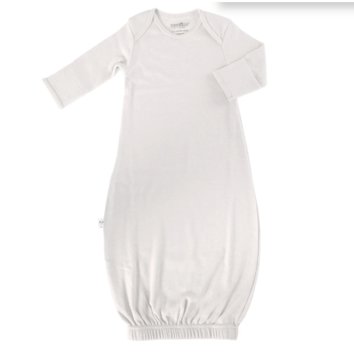Merino Wool Baby Gown |Natural Merino Wool Baby Sleepwear – Woolino