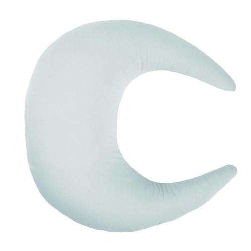 snuggle me Organic Nursing Pillow | Bottle & Breastfeeding Pillow with Organic Cotton Cover & Fiberfill, Machine Washable Feeding Pillow, Newborn Essentials Must Haves (Bluebell)