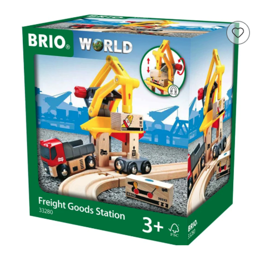 BRIO World Freight Goods Station