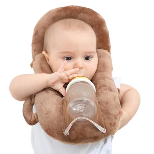 Baby Nursing Pillow with Double Ears, U-shape Fixed Feeding Bottle - TikTok Shop