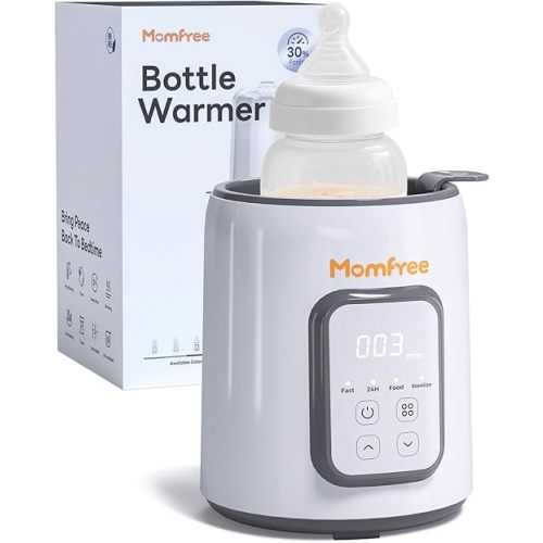 Bottle Warmer,8-in-1 Fast Baby Bottle Warmer for Breastmilk and Formula,Milk Warmer with Accurate Temperature Control and Automatic Shut-Off,Multifunctional Bottle Warmers for All Bottles (Purple)
