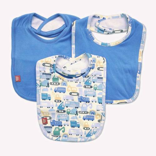 as truck would have it modal magnetic stay dry infant bib 3-pack – Magnetic Me