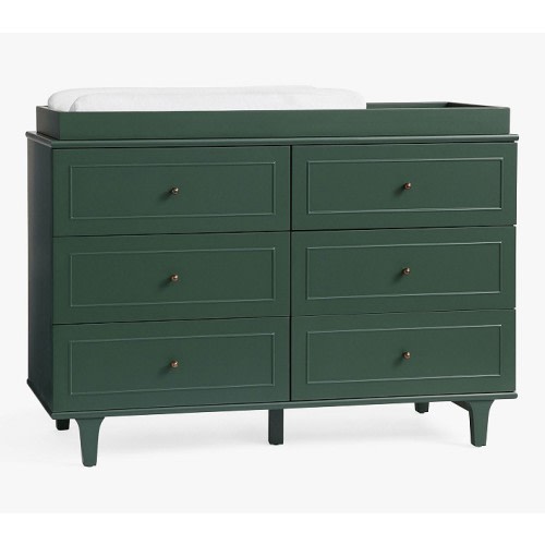 Dawson 6-Drawer Dresser & Topper Set (51w x 20d")