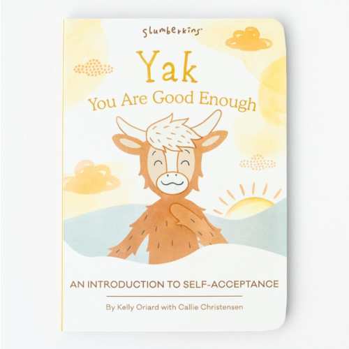 Slumberkins Yak, You are Good Enough: An Introduction to Self-Acceptance | Promotes Self-Acceptance | Social Emotional Tools for Ages 0+