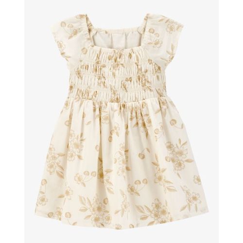 Baby Floral Short-Sleeve Dress - Floral - OshKosh | Carter's