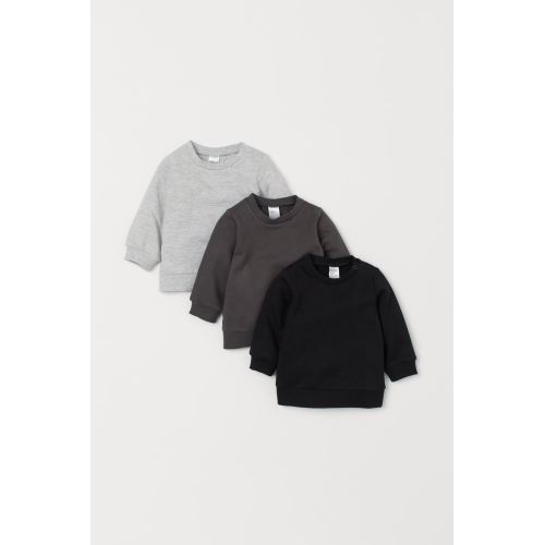 3-pack Cotton Sweatshirts