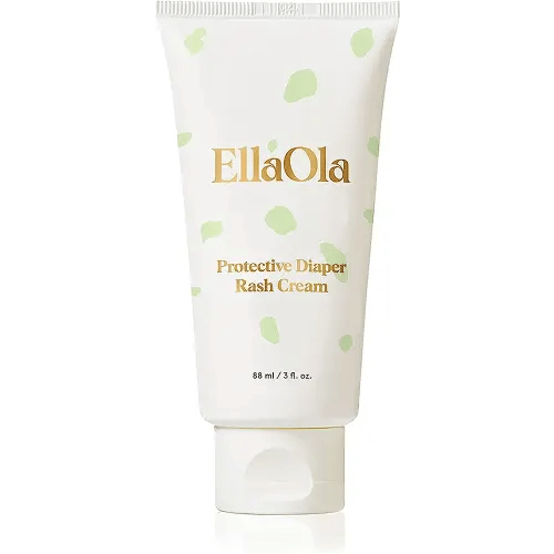 Organic Protective Baby Diaper Rash Cream for Sensitive Skin - 14% Zinc Oxide Rash Ointment Cream Soothes Irritation, Protects from Chafing and Inflammation, Fragrance Free | 3 fl. oz.