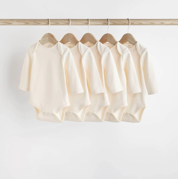 Long Sleeve Bodysuits 5 Pack | Next