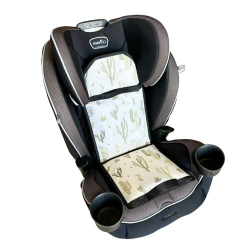 Car Seat Cooler Washable Insulated Ice Pack Infant Car Seat Cooling Cushion Mat for Hot Weather Multifunctional Baby Cooling Pad for Car Seat and Strollers (Ice Packs Included)