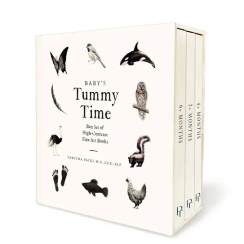 Baby's Tummy Time Book Box Set