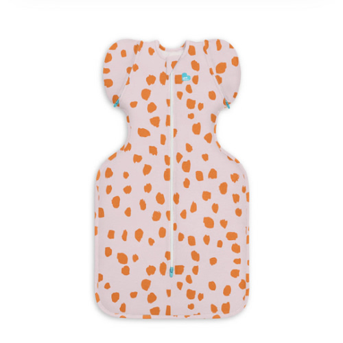 Swaddle Up™ Transition Bag 1.0 TOG Cotton Light Pink Jumbo Animal