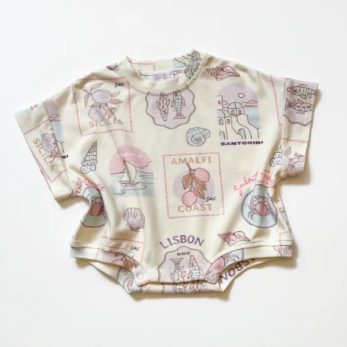 Euro Summer Oversized Tee Romper