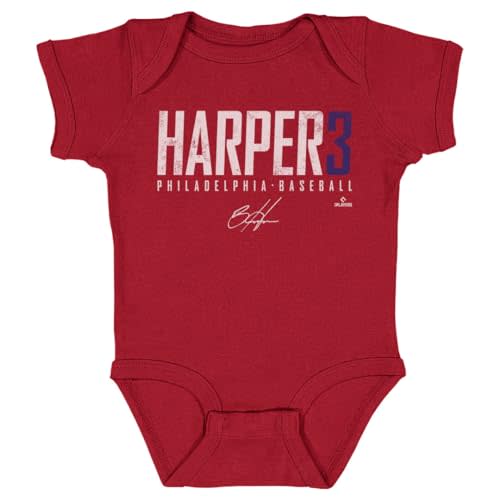 500 LEVEL Bryce Harper Baby Clothes - Bryce Harper Philadelphia Elite