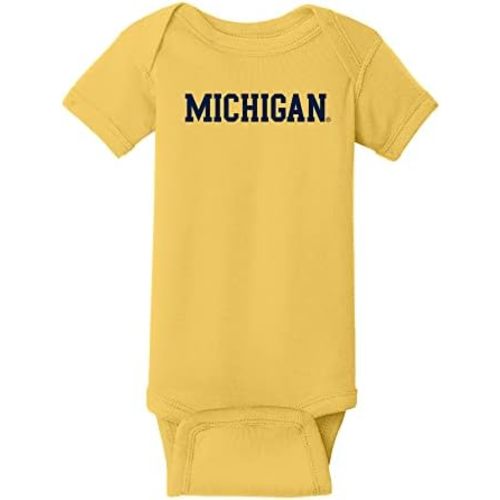NCAA Officially Licensed College - University Team Color Basic Creeper Bodysuit