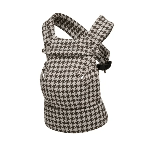 Limitless Baby Carrier - Cocoa Houndstooth – Portier Australia Pty Ltd