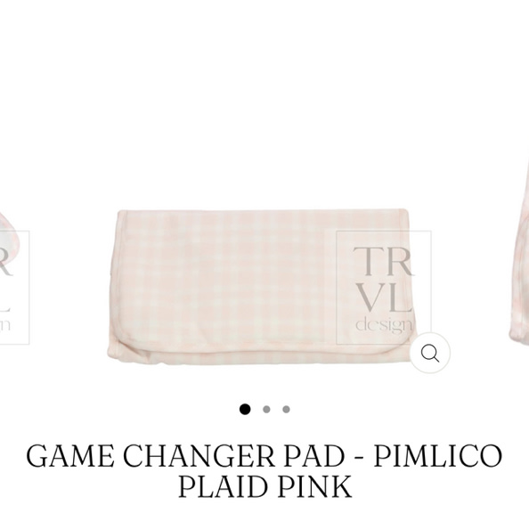 Game Changer Pad - Pimlico Plaid Pink
