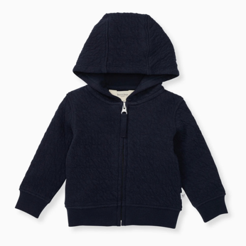Organic Cotton Quilted Bee Baby Jacket - Midnight – Burt's Bees Baby