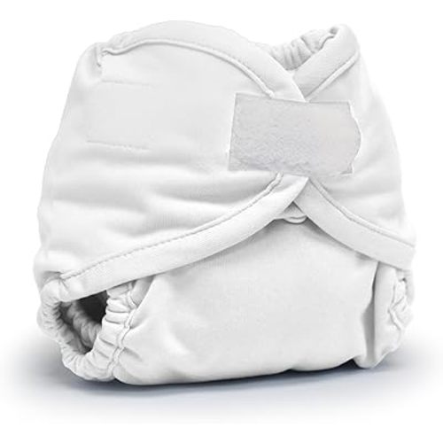 Rumparooz Newborn Cloth Diaper Cover Aplix, Fluff