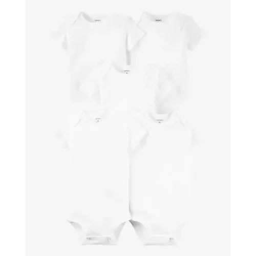 Baby 5-Pack Short-Sleeve Bodysuits - Carter's | Carter's