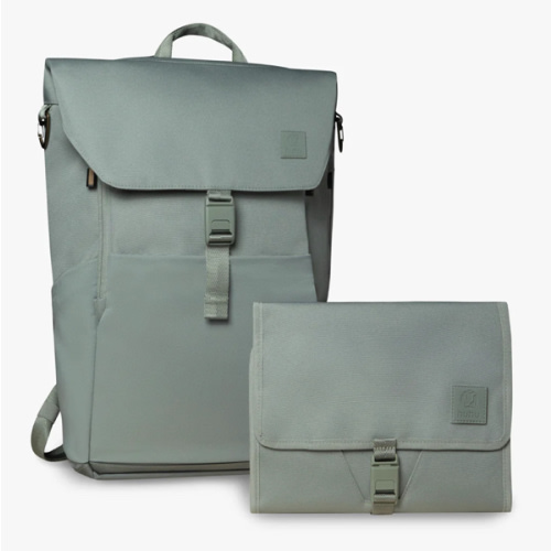 Everyday Diaper Backpack & Changing Wallet Bundle / Outdoorsy Sage