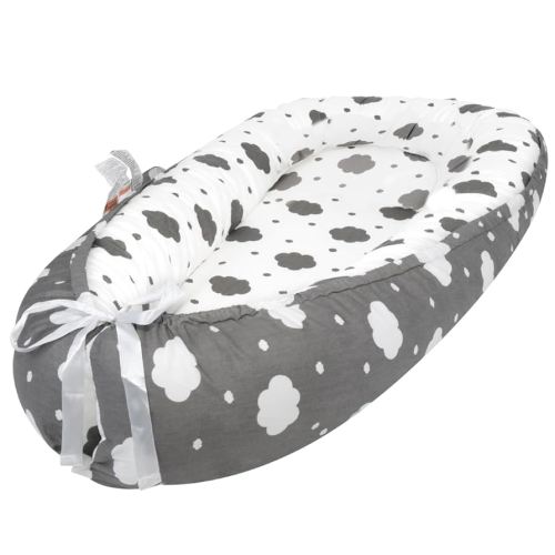 Baby Lounger for Newborn, Baby Lounger for 0-24 Months Babies, 100% Cotton Soft Breathable Baby Lounger Cover, Portable Baby Infant Lounger Babies Essentials Gifts