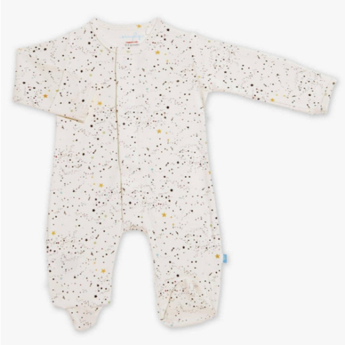 stardust organic cotton magnetic footie