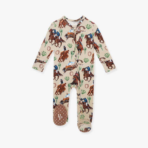 Clint Footie Zippered One Piece