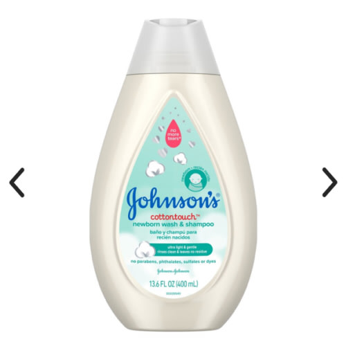 Johnson's Cottontouch Newborn Wash & Shampoo, 13.6 FL OZ