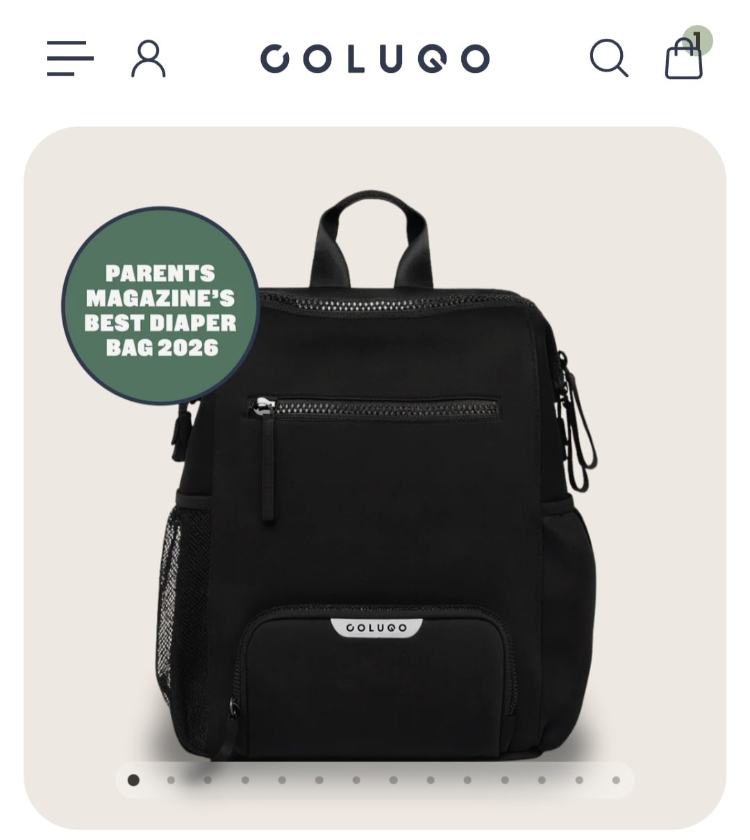 The Neoprene Parent Diaper Backpack – Colugo