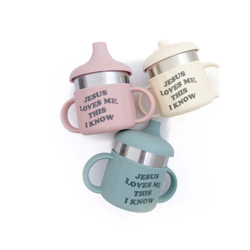 Jesus Loves Me This I Know Sippy Cup – OUR HOUSE ABOVE