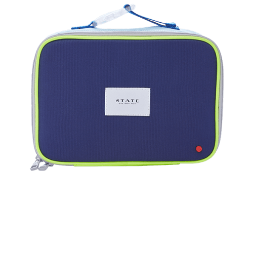 Rodgers Lunch Box Color Block Navy/Neon