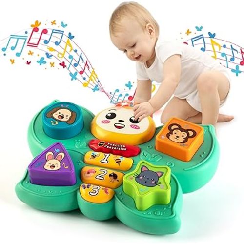 Butterfly Baby Musical Toys - Montessori Educational Toys for 6-18 Months, Gifts for 1 Year Old Boy or Girl