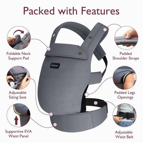 Ergonomic, Cozy and Lightweight - Baby Carrier