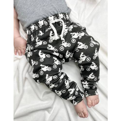 Dirtbike Baby Leggings, Motocross Pants, Dirtbike Outfit, Organic Baby Clothes, Going Home Outfit, Dirtbike Birthday Leggings, Motocross