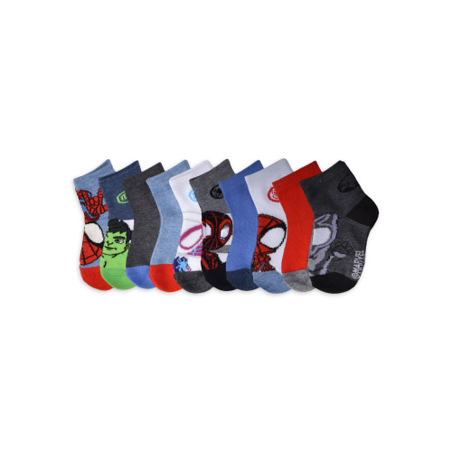 Character Toddler Ankle Socks, 10-Pack, Sizes 12M-5T