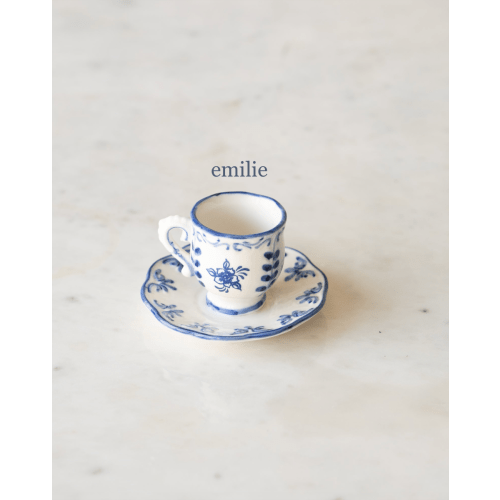 petite tea cup dish