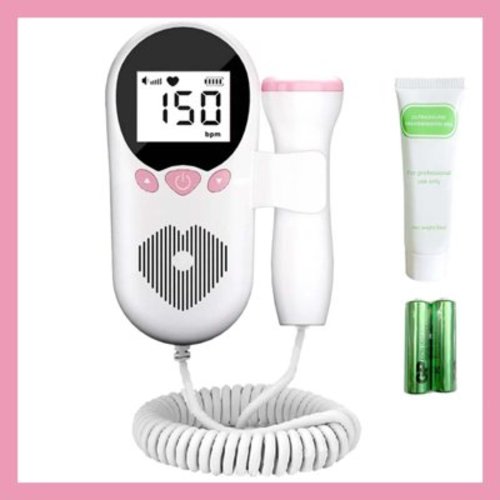Heartbeat Monitor - Accurate Portable and Easy to Use for Home with battery and 30ml coupler