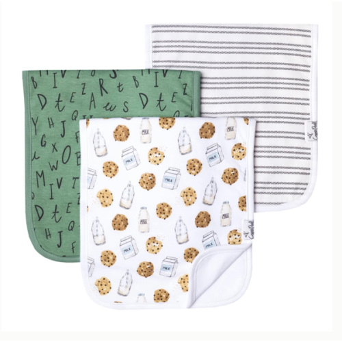 3 Pack Premium Burp Cloths - Chip – Copper Pearl