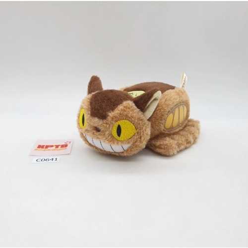 Cat Bus C641 My Neighbor Totoro Studio Ghibli Sun Arrow Plush 6" Toy Doll Japan