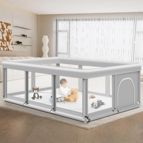 79"×71" Extra Large Baby Playpen, Big Playpen for Babies and Toddlers, Gap-Free, Climb-Proof Play Yard, Spacious Baby Play Pen with Zippered Door and Storage Bag