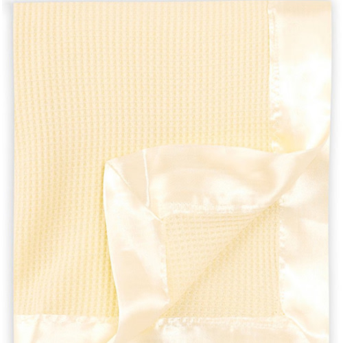 Starting Out Baby Satin-Trim Blanket